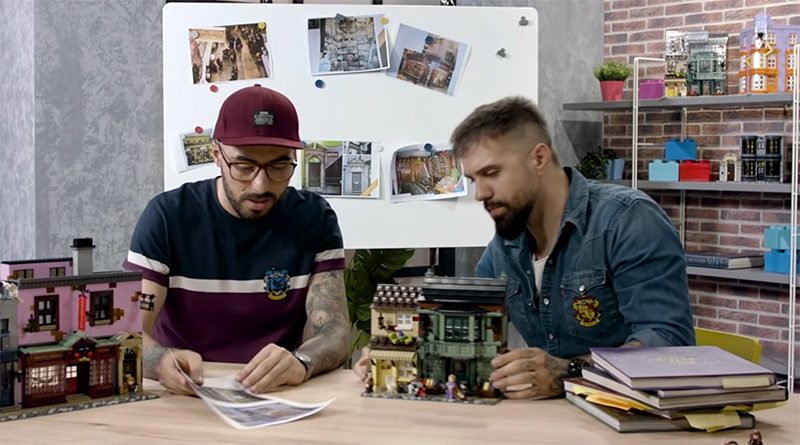 LEGO 75978 Diagonal Alley designere fremhævet