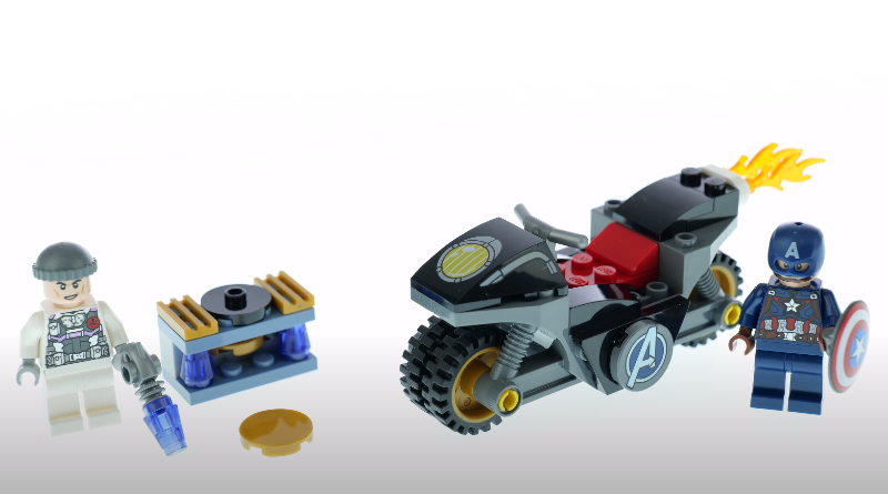 LEGO 76189 Captain America and Hydra Face off first look