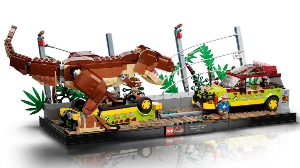 LEGO 76956 Jurassic Park T.Rex Breakout featured