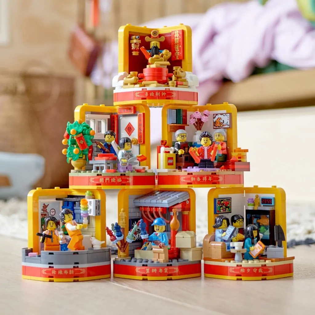 LEGO 80108 Lunar New Year Traditions lifestyle