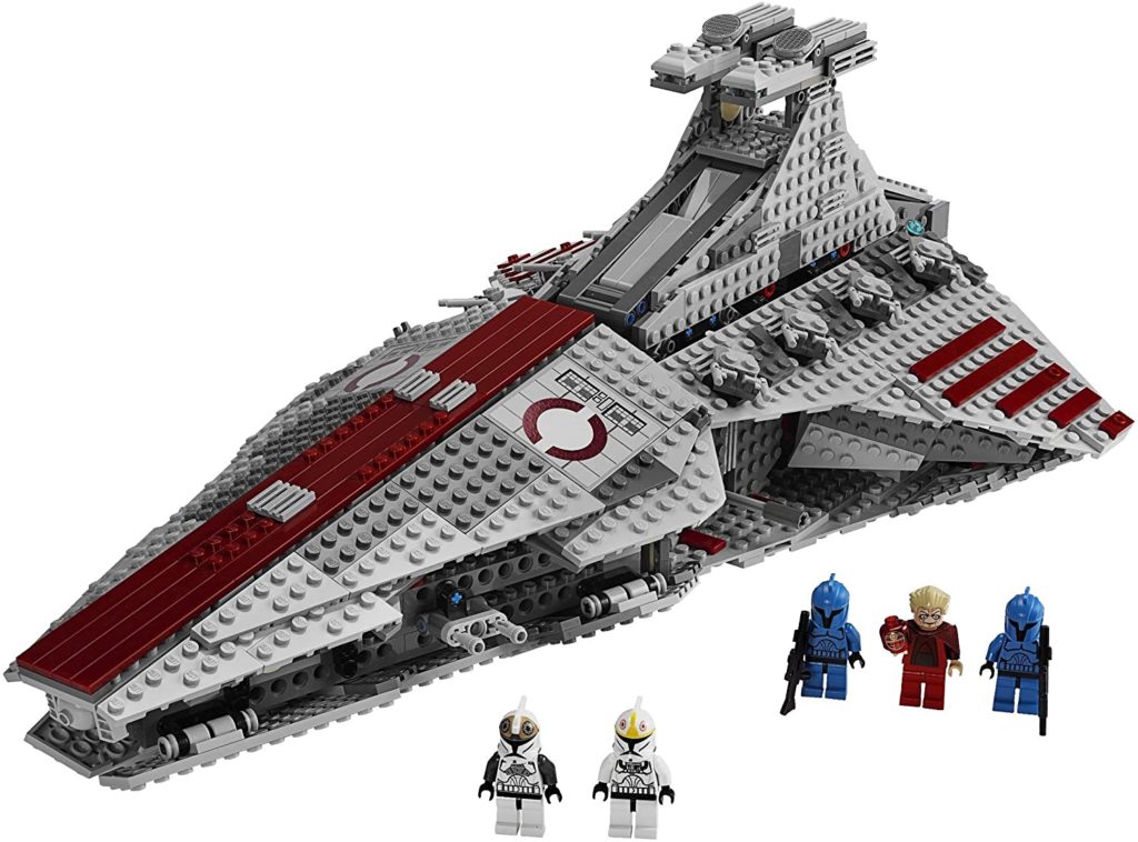 LEGO 8039 Venator class republic attack cruiser