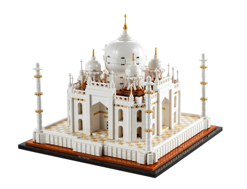LEGO Architecture 21056 Taj Mahal contents