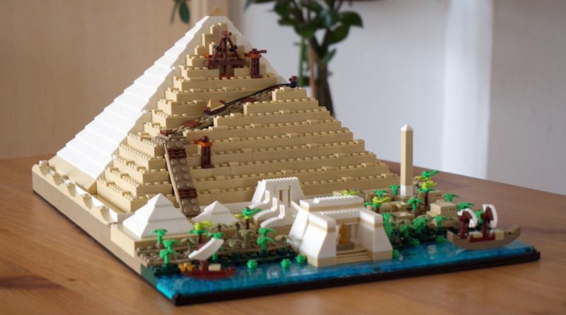 LEGO Architecture 21058 Great Pyramid of Giza mod featured