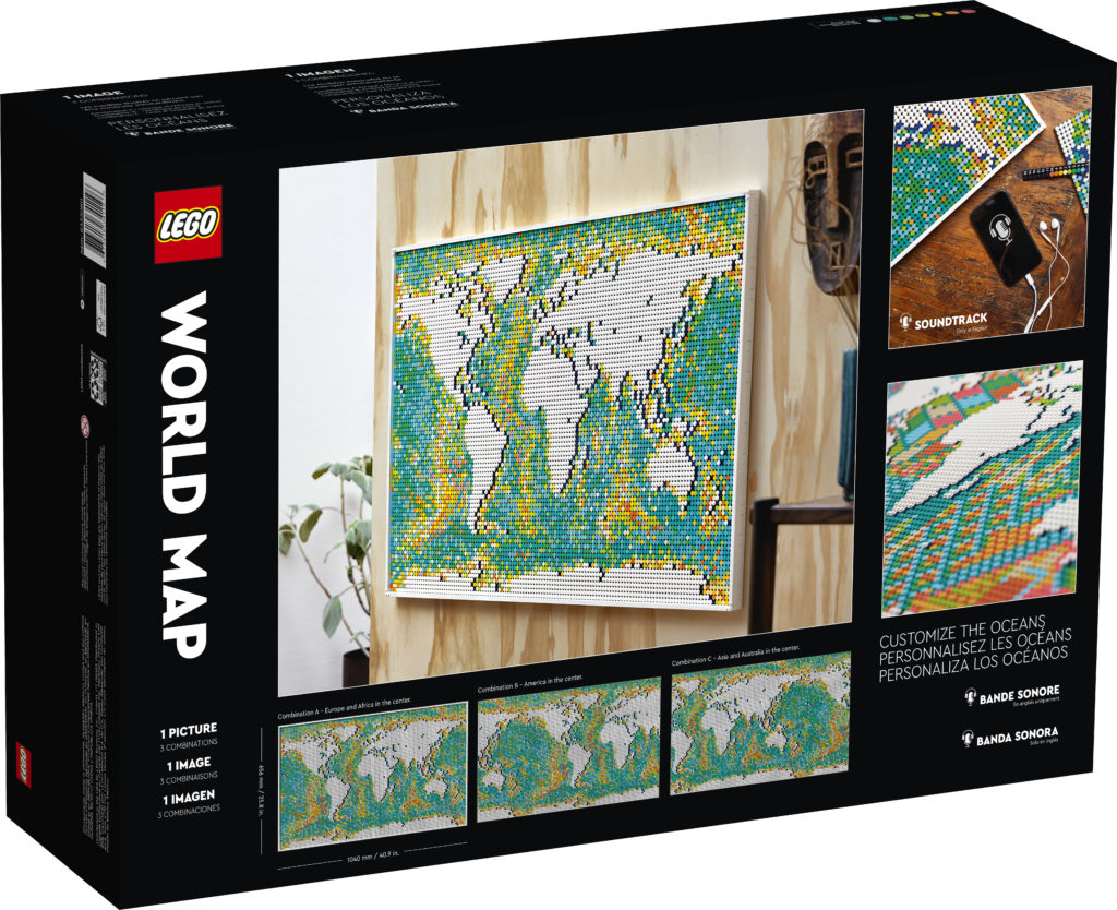 LEGO Art 31203 World Map 2 1