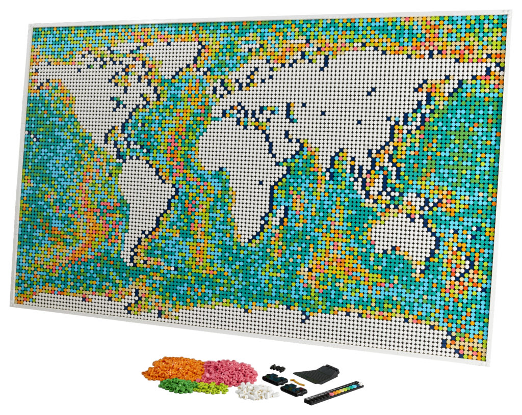 LEGO Art 31203 World Map 3 1