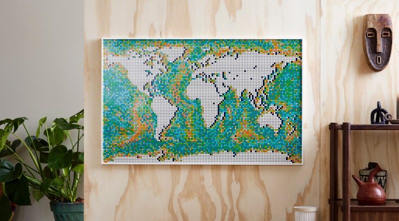 LEGO Art 31203 World Map featured 4