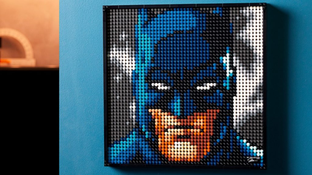 LEGO Art Jim Lee del 31205 Batman Collezione in primo piano