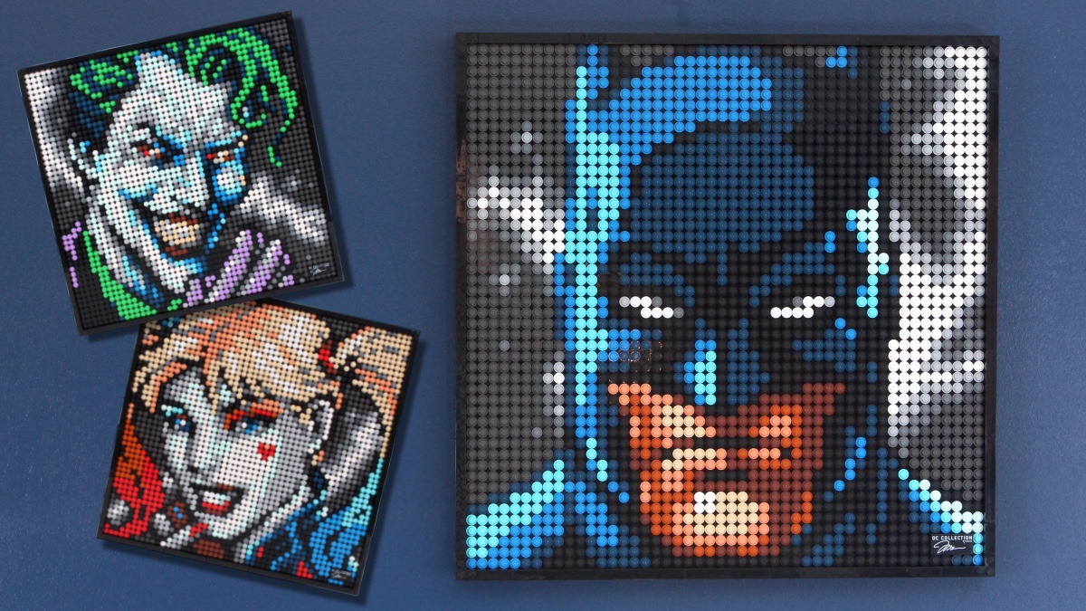 LEGO Art 31205 Jim Lee Batman Collection review and gallery