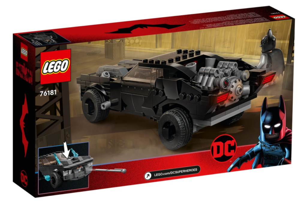 LEGO Batman 76181 Batmobile The Penguin Chase box back 1