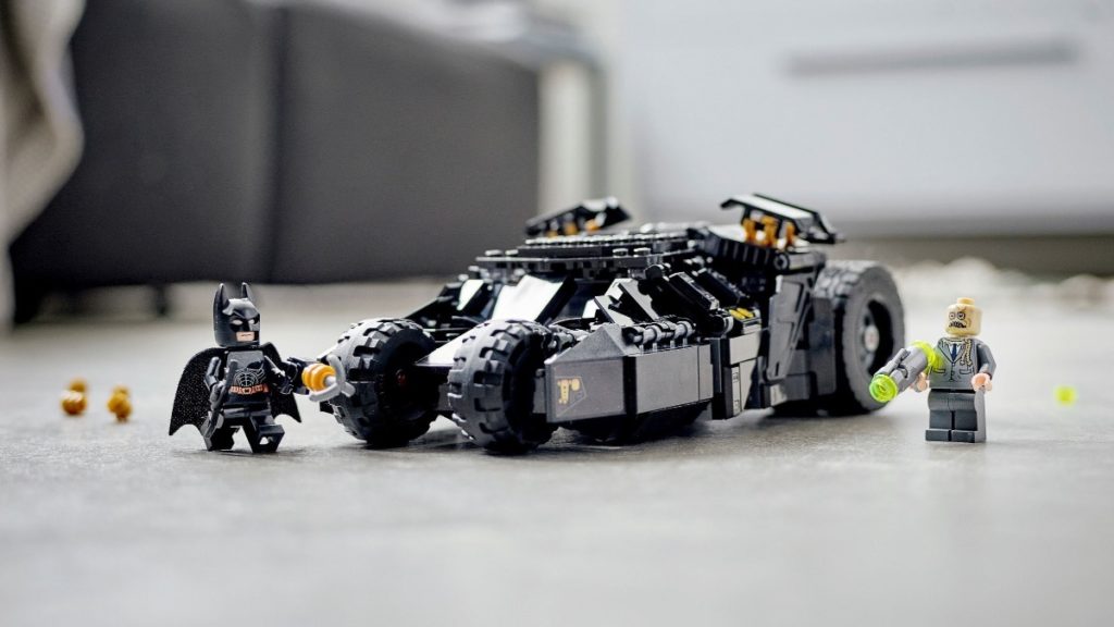 Lego Batman ၇၆၂၃၉ Batmobile Tumbler Scarecrow Showdown တွင် hi res 76239 ကိုဖော်ပြခဲ့သည်