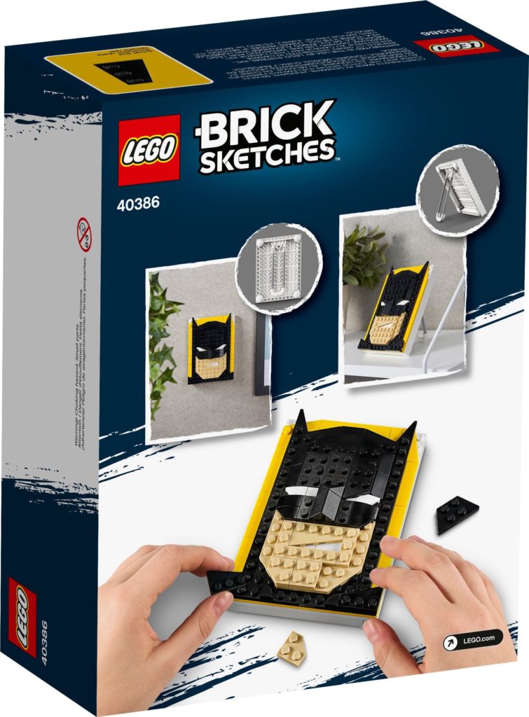 LEGO Brick Sketches 40386 Batman 4