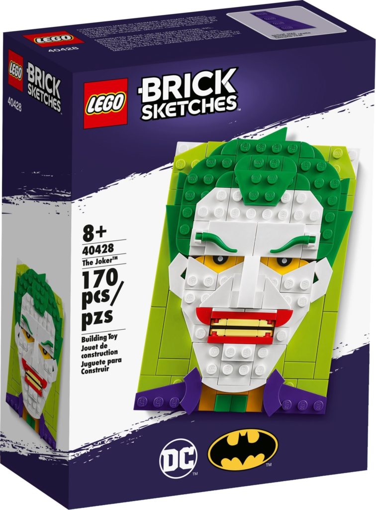 LEGO Brick Sketches 40428 The Joker 2
