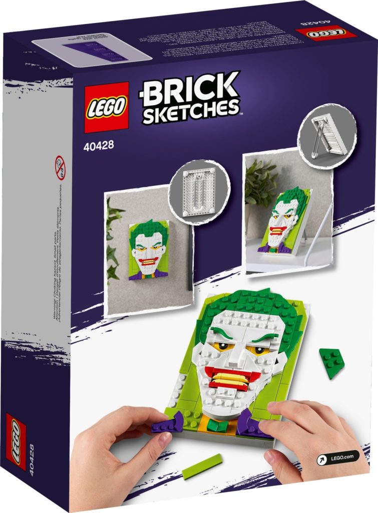 LEGO Brick Sketches 40428 The Joker 5
