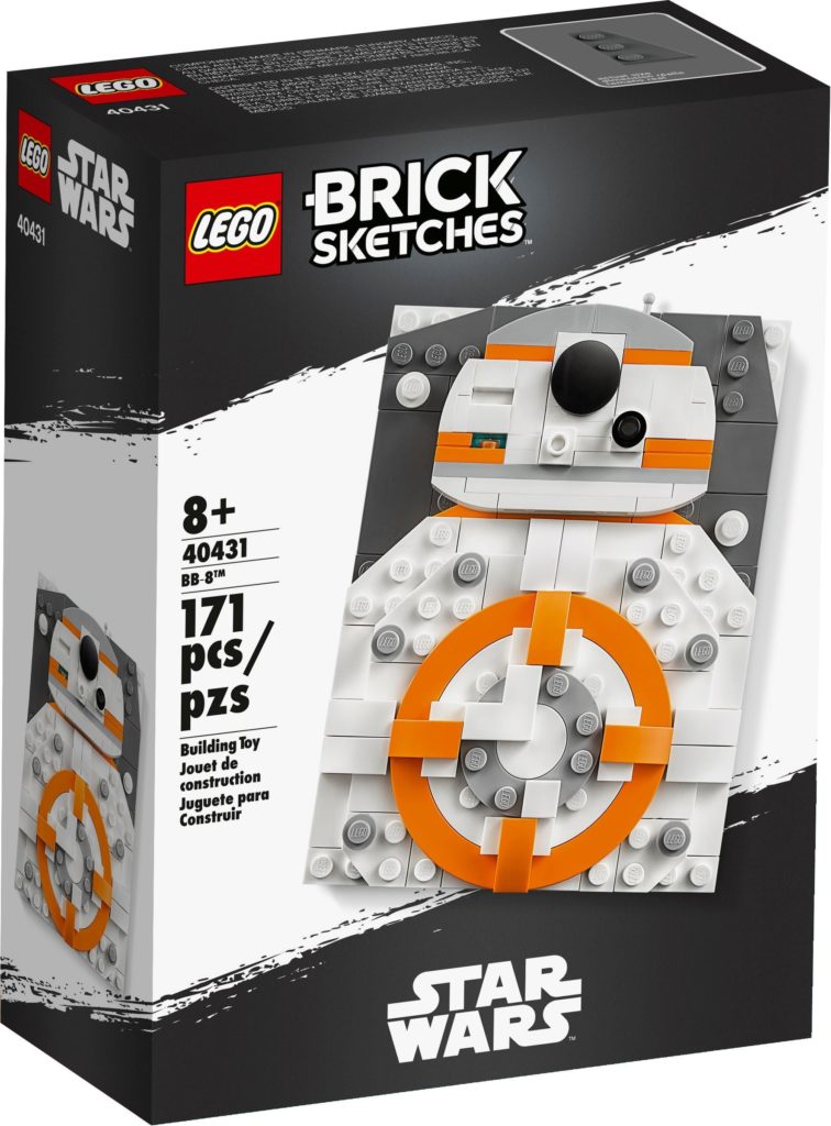 LEGO Brick Sketches 40431 BB 8 1