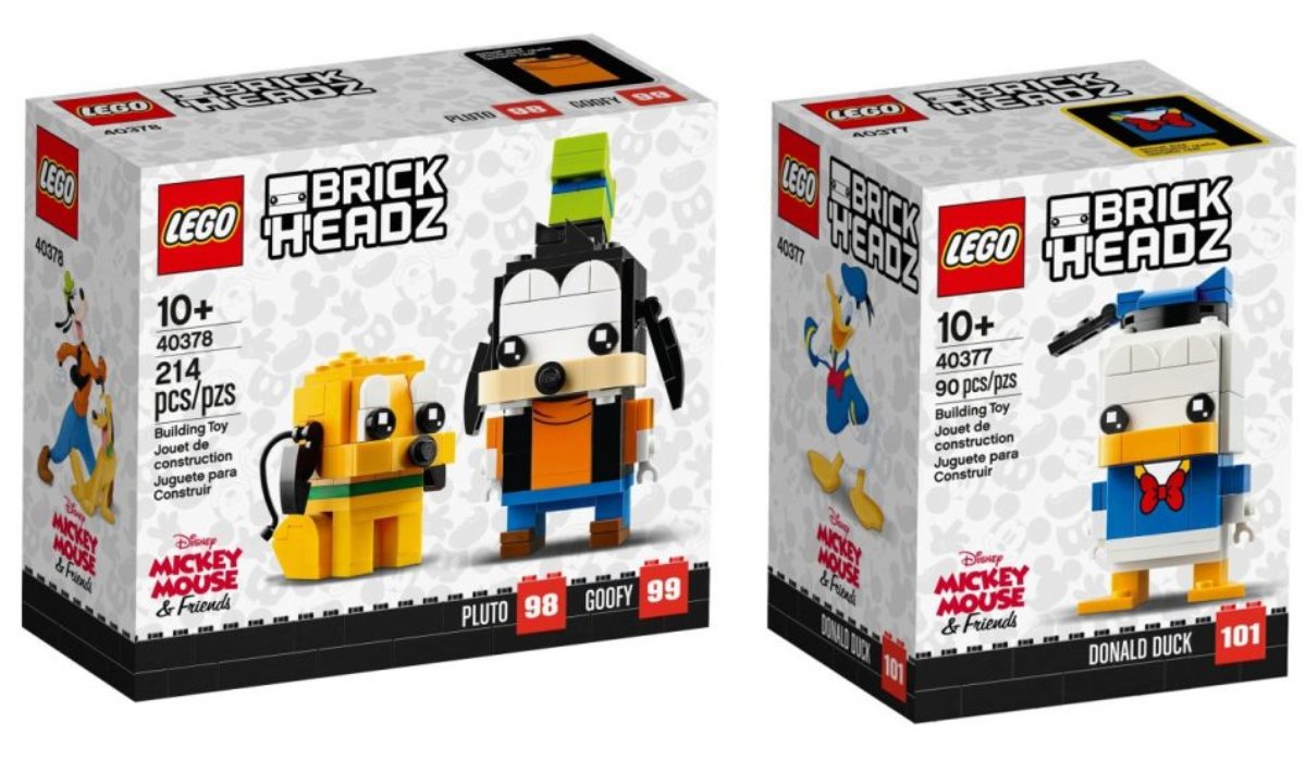 lego mickey mouse brickheadz
