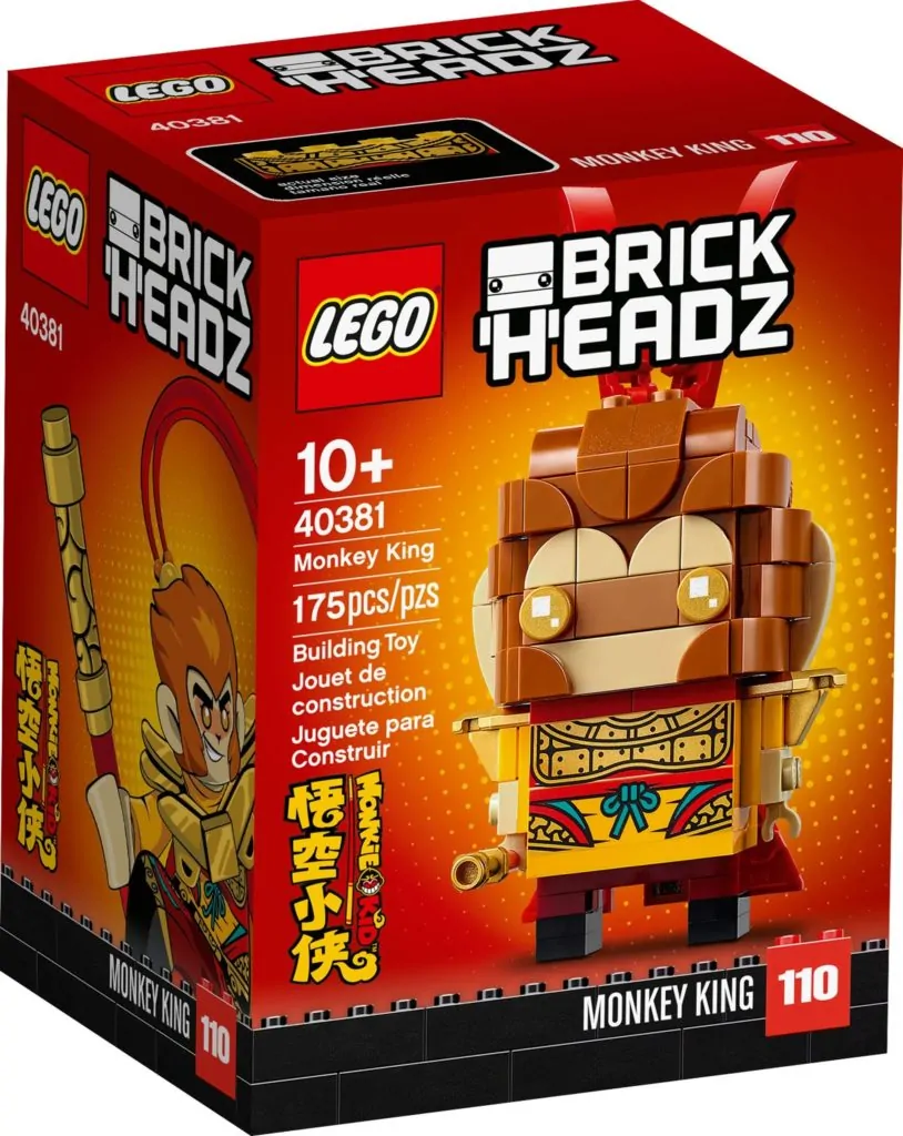 LEGO BrickHeadz Monkie Kid 40381 Monkey King revealed