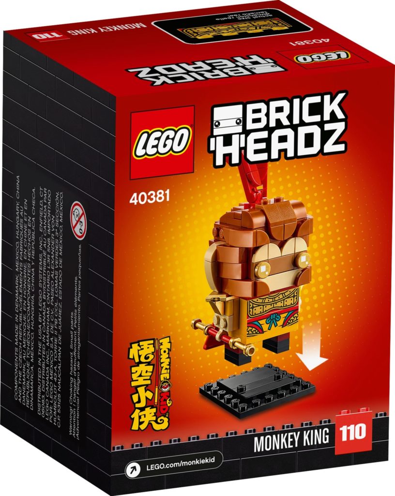 LEGO BrickHeadz 40381 Monkey King 4