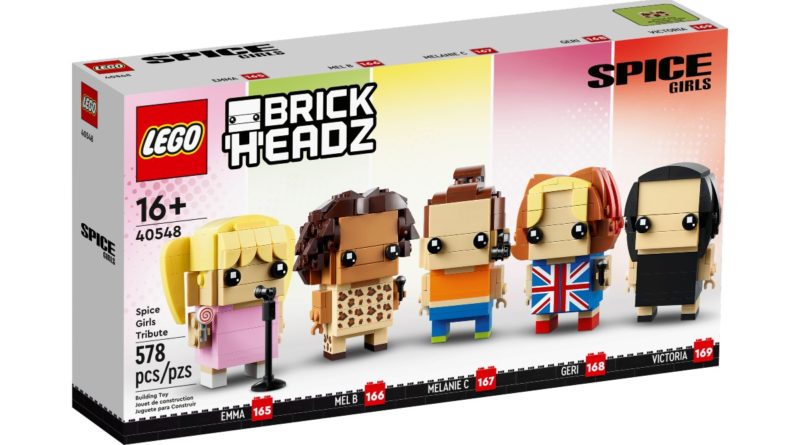 LEGO BrickHeadz 40458 Hyllestboks til Spice Girls fremhevet 1