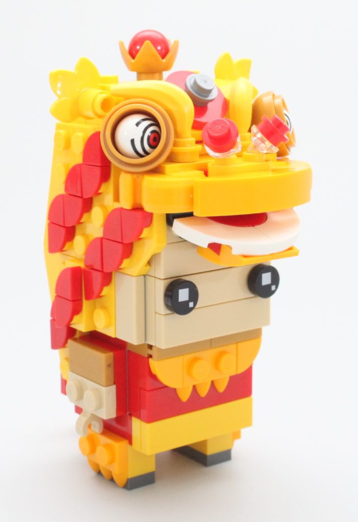 LEGO BrickHeadz 40540 Lion Dance Guy review 15