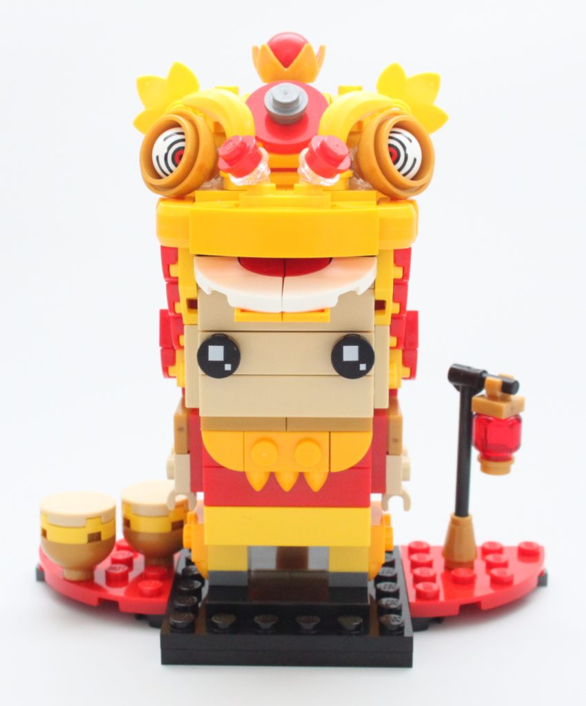 LEGO BrickHeadz 40540 Lion Dance Guy review 2