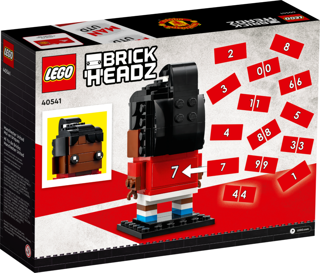 LEGO BrickHeadz 40541 Manchester United Go Brick Me 2
