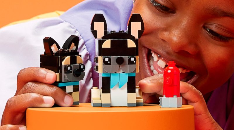 LEGO BrickHeadz 40544 French Bulldog lifestyle featured