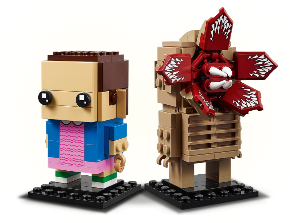 LEGO BrickHeadz 40549 Demogorgon and Eleven contents