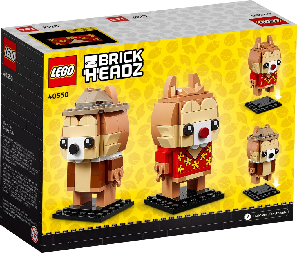 LEGO BrickHeadz 40550 Chip Dale 2