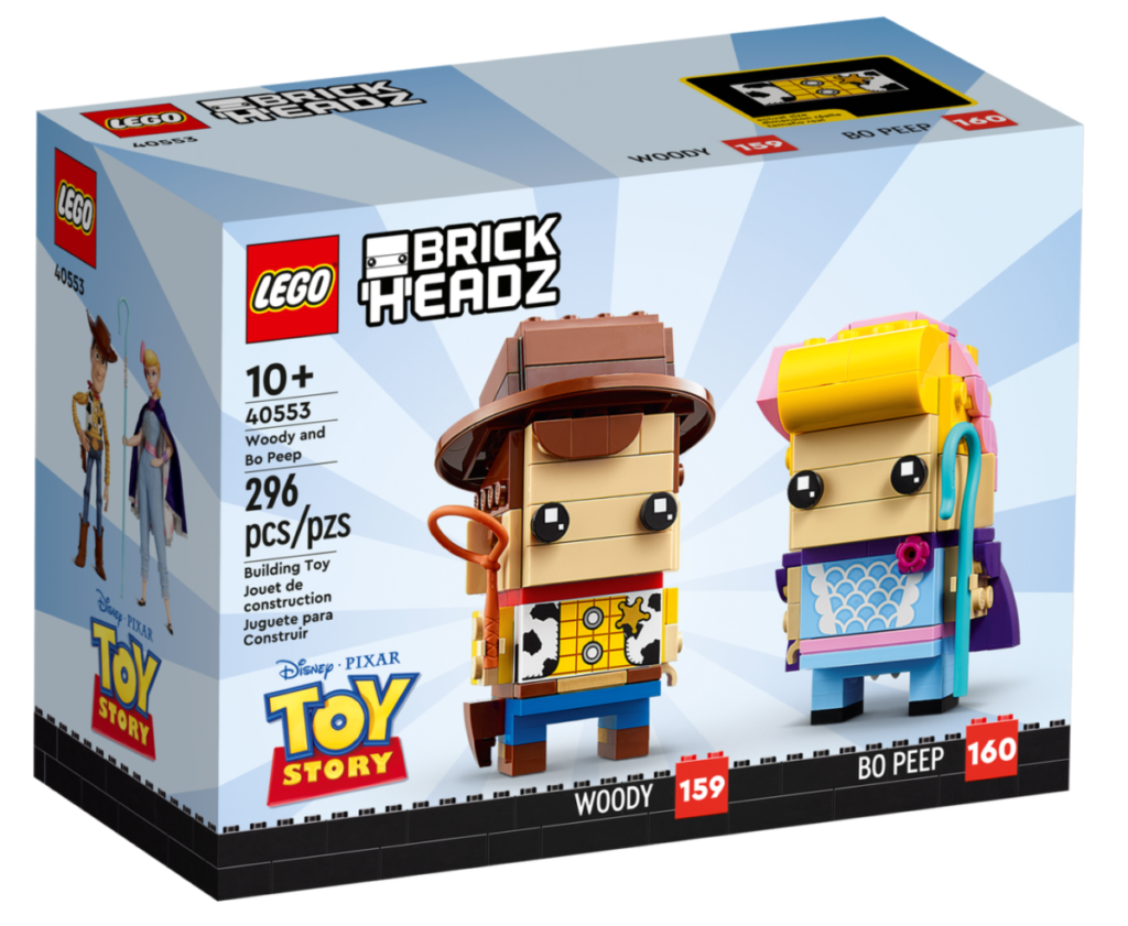 LEGO BrickHeadz 40553 Woody and Bo Peep box