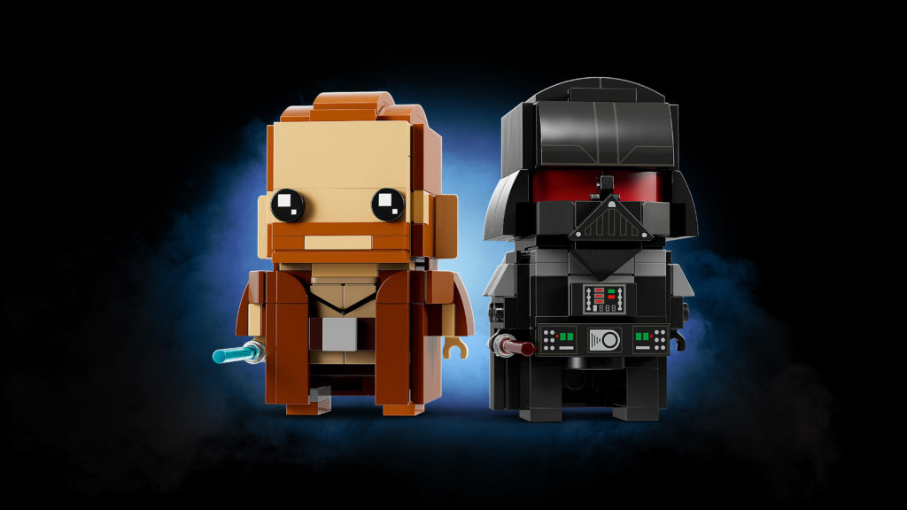 LEGO BrickHeadz Star Wars 40547 Obi Wan Kenobi Darth Vader 3