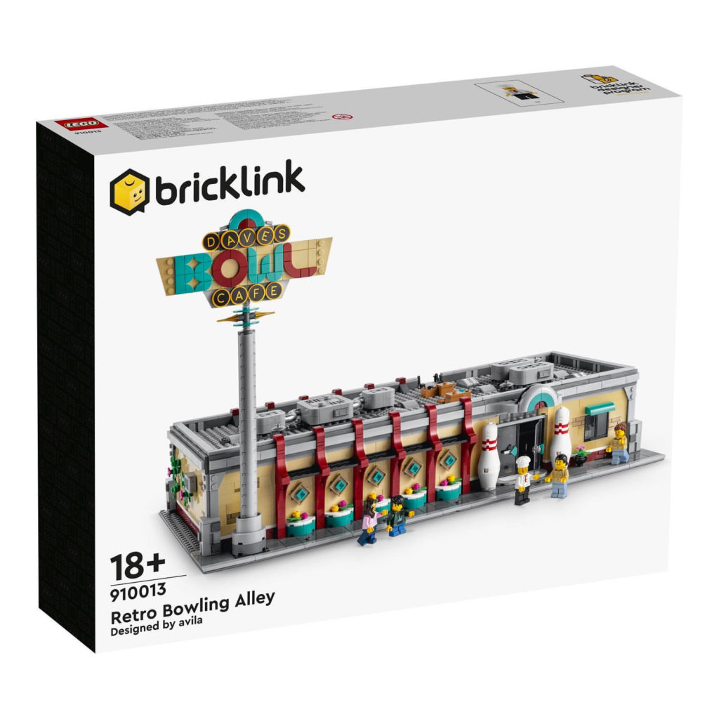 LEGO BrickLink Designer Program 910013 Retro Bowling Alley box art