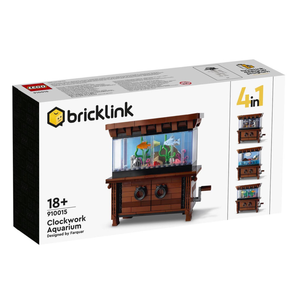 LEGO BrickLink Designer Program 910015 Clockwork Aquarium box art