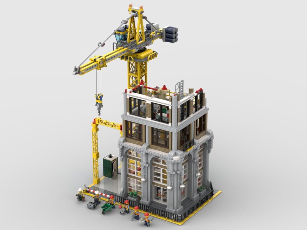 LEGO BrickLink Designer Program Modular Construction Site