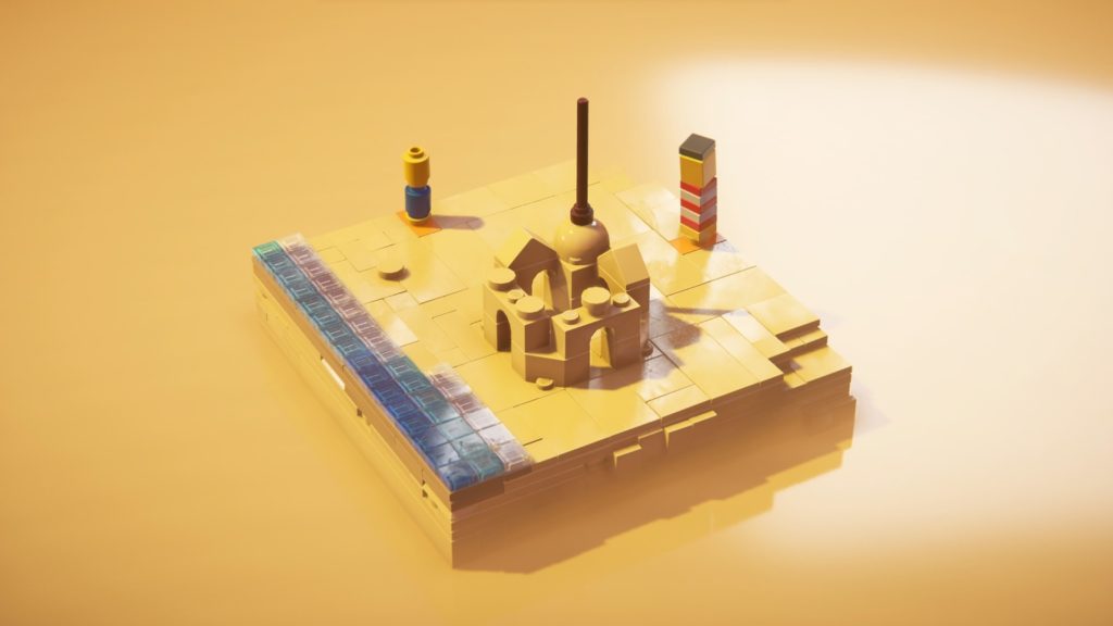 LEGO Builders Journey Sandcastle