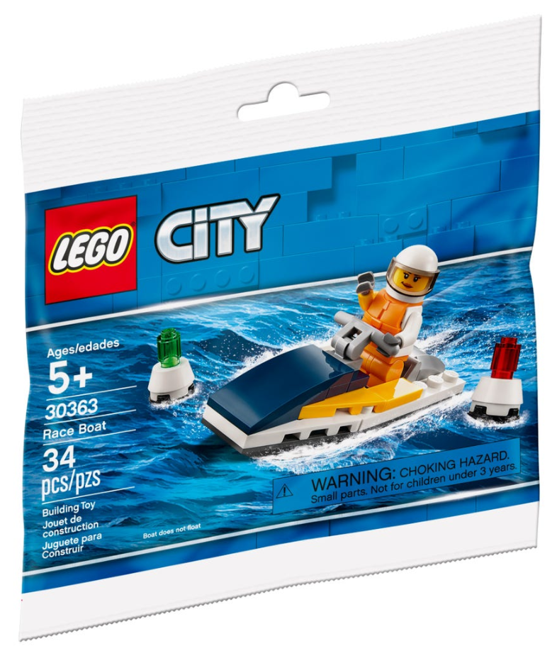LEGO CITY 30363 Barca da corsa