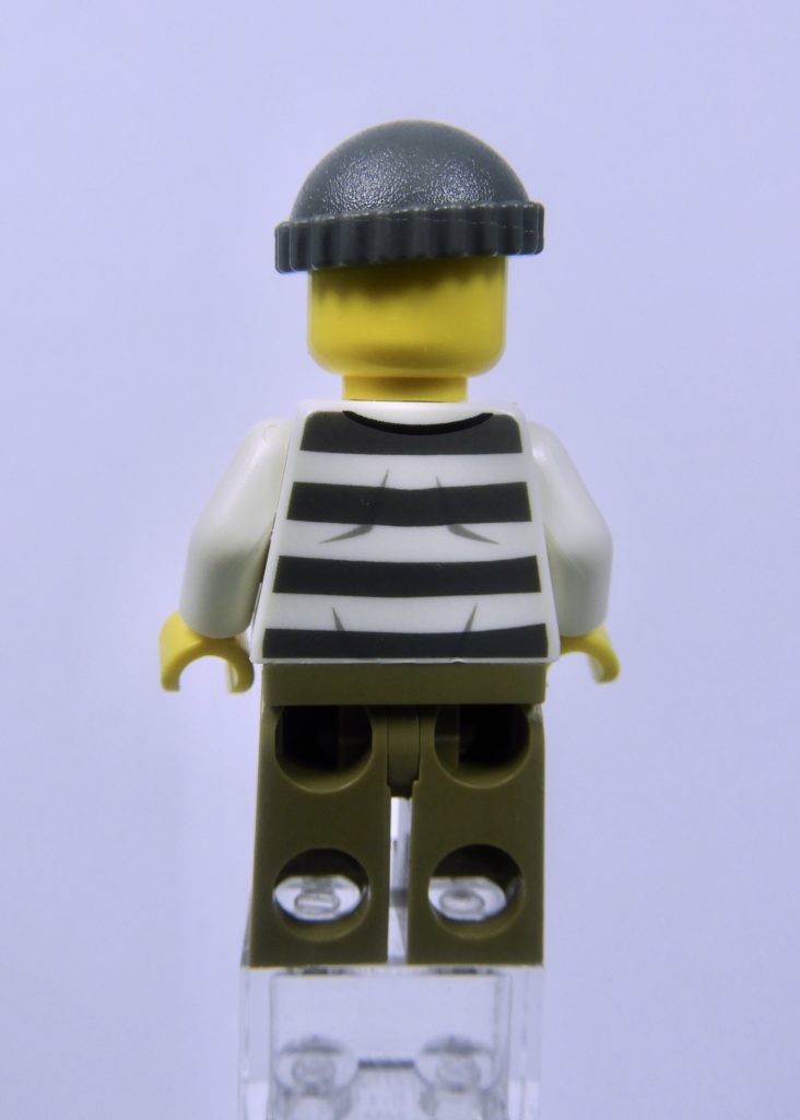 LEGO CITY 60292 Town Center Minifigure Crook Back