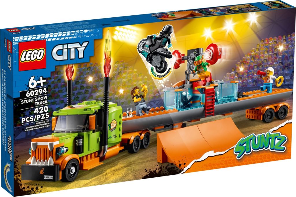 LEGO CITY 60294 Camion per spettacoli acrobatici