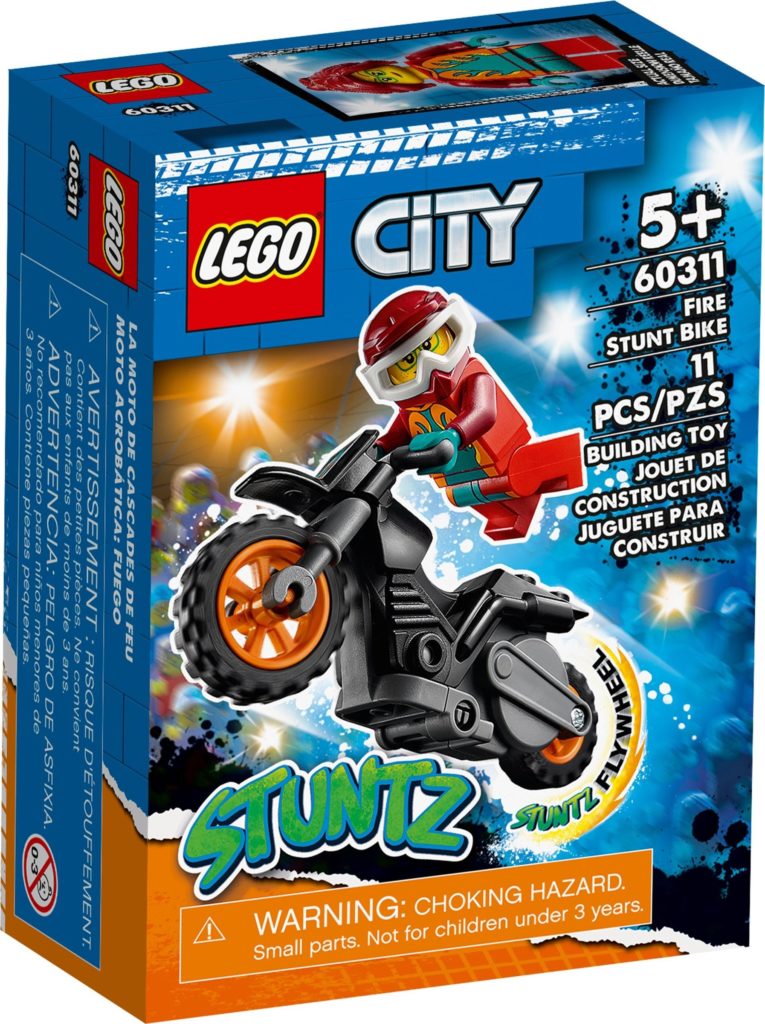 LEGO CITY 60311 Moto acrobatica antincendio