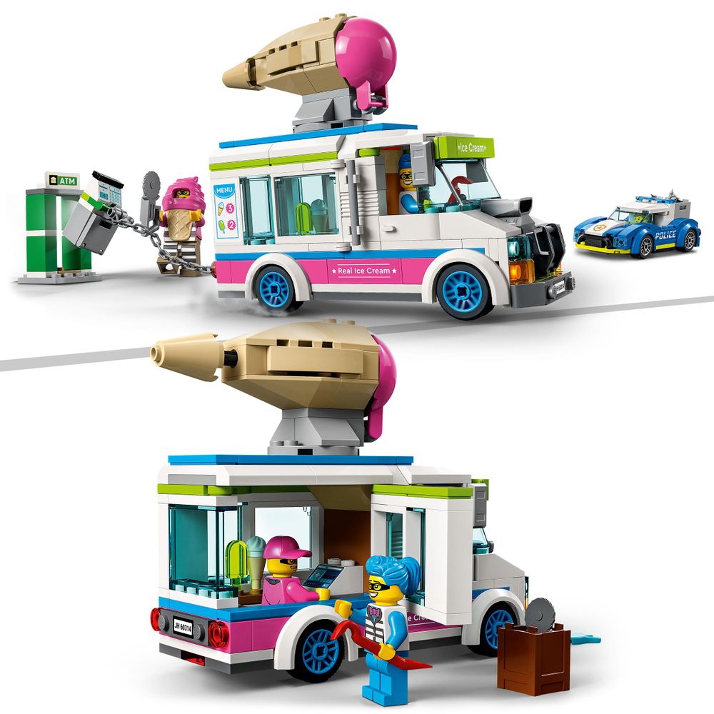 LEGO CITY 60314 Ice Cream Truck Chase 7