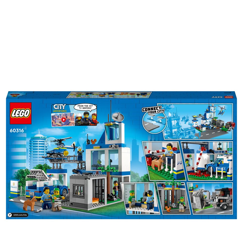 LEGO CITY 60316 Police Station 2 3