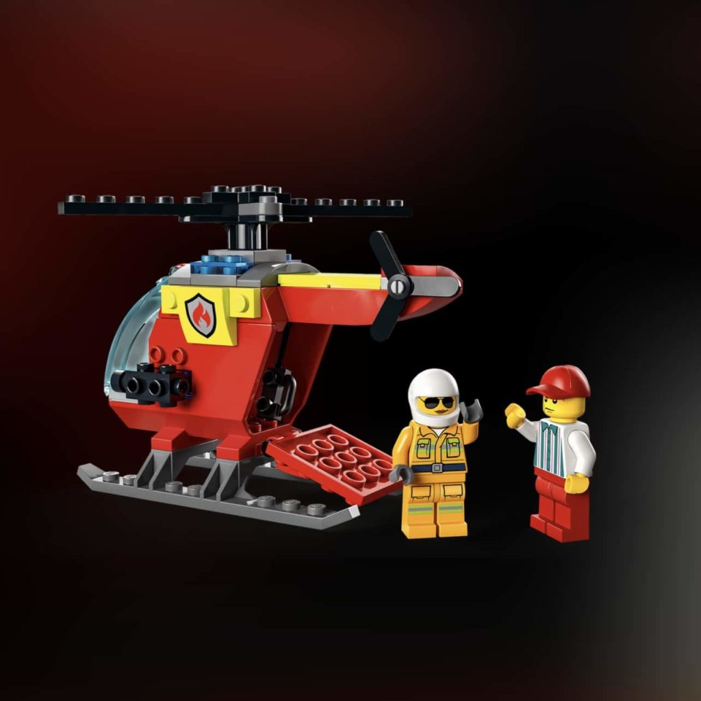 LEGO CITY 60318 Fire Helicopter 2