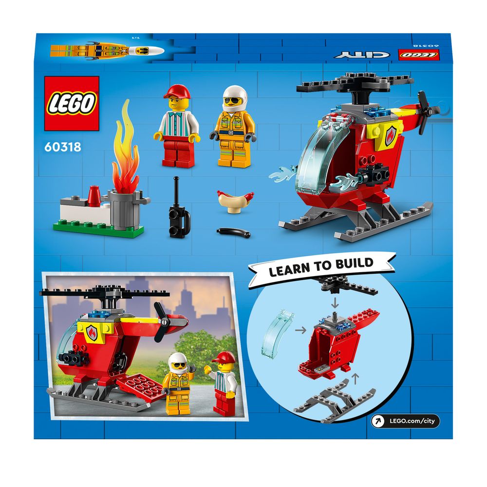 LEGO CITY 60318 Fire Helicopter 2 3