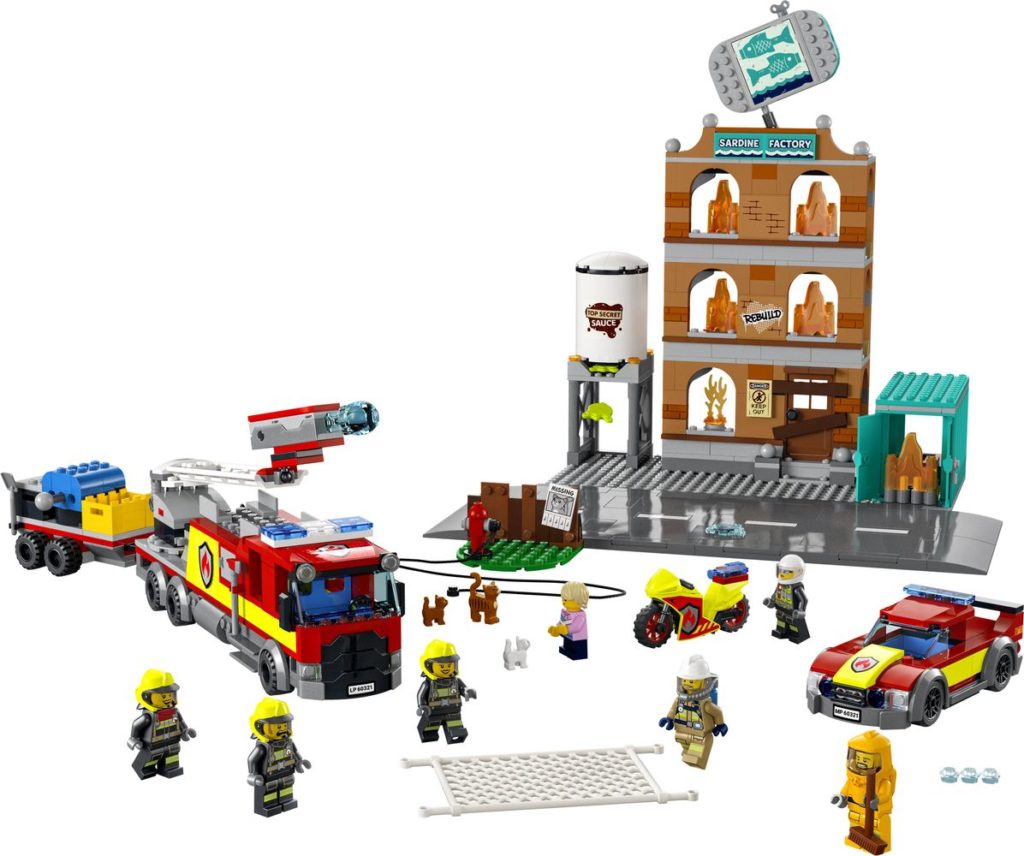 LEGO CITY 60321 Fire Brigade Operation 2