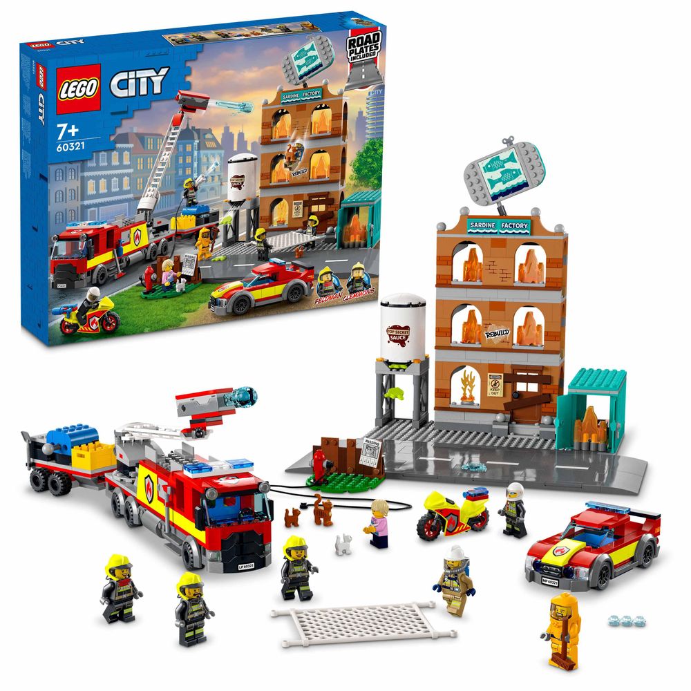 LEGO CITY 60321 Fire Brigade Operation