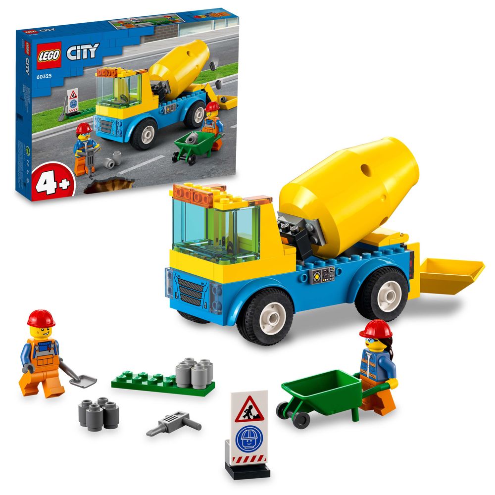 LEGO CITY 60325 Concrete Mixer 1