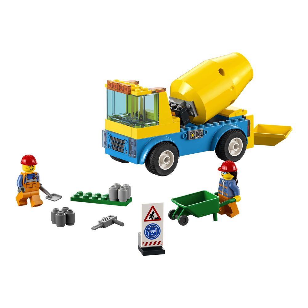 LEGO CITY 60325 Concrete Mixer 2