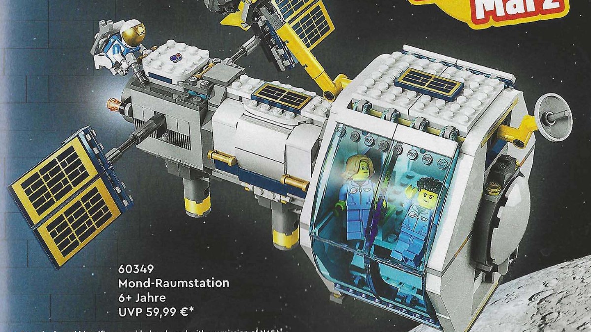 LEGO CITY 60349 Lunar Space Station Catalogue Featured