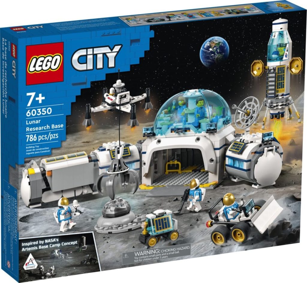 LEGO CITY 60350 Base de Investigación Lunar 1 1024x943