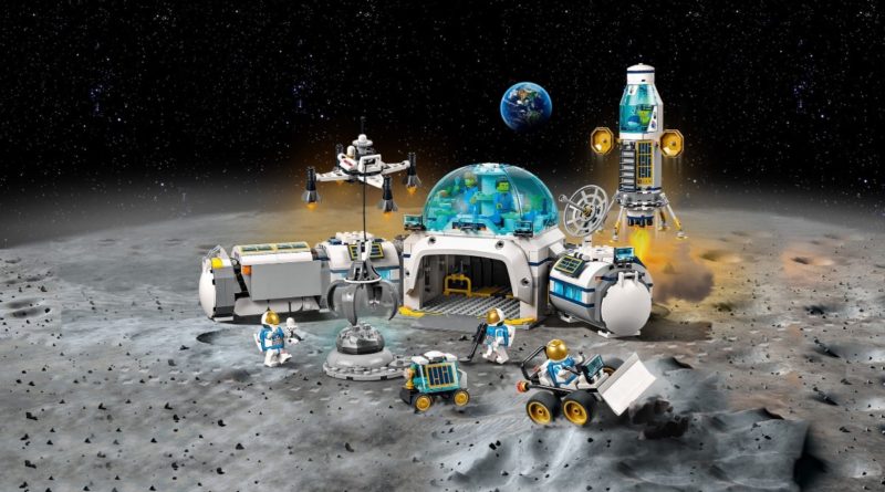 LEGO CITY 60350 Base di ricerca lunare in primo piano