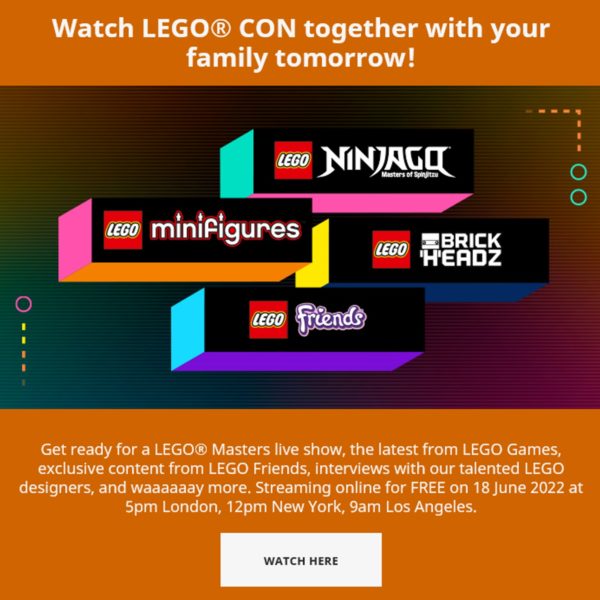 LEGO Collectible Minifigures to appear at LEGO CON 2022